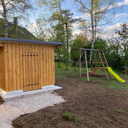 Gite Chalet, Au Doubs Logis Pierrefontaine-les-Varans Exterior foto
