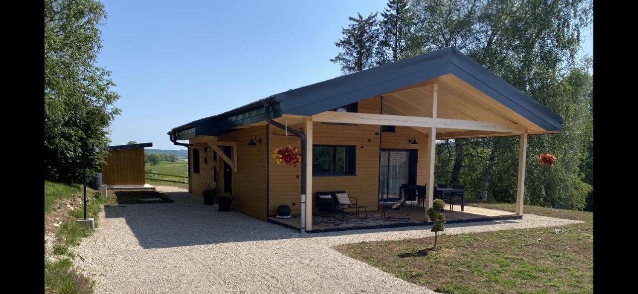 Gite Chalet, Au Doubs Logis Pierrefontaine-les-Varans Exterior foto